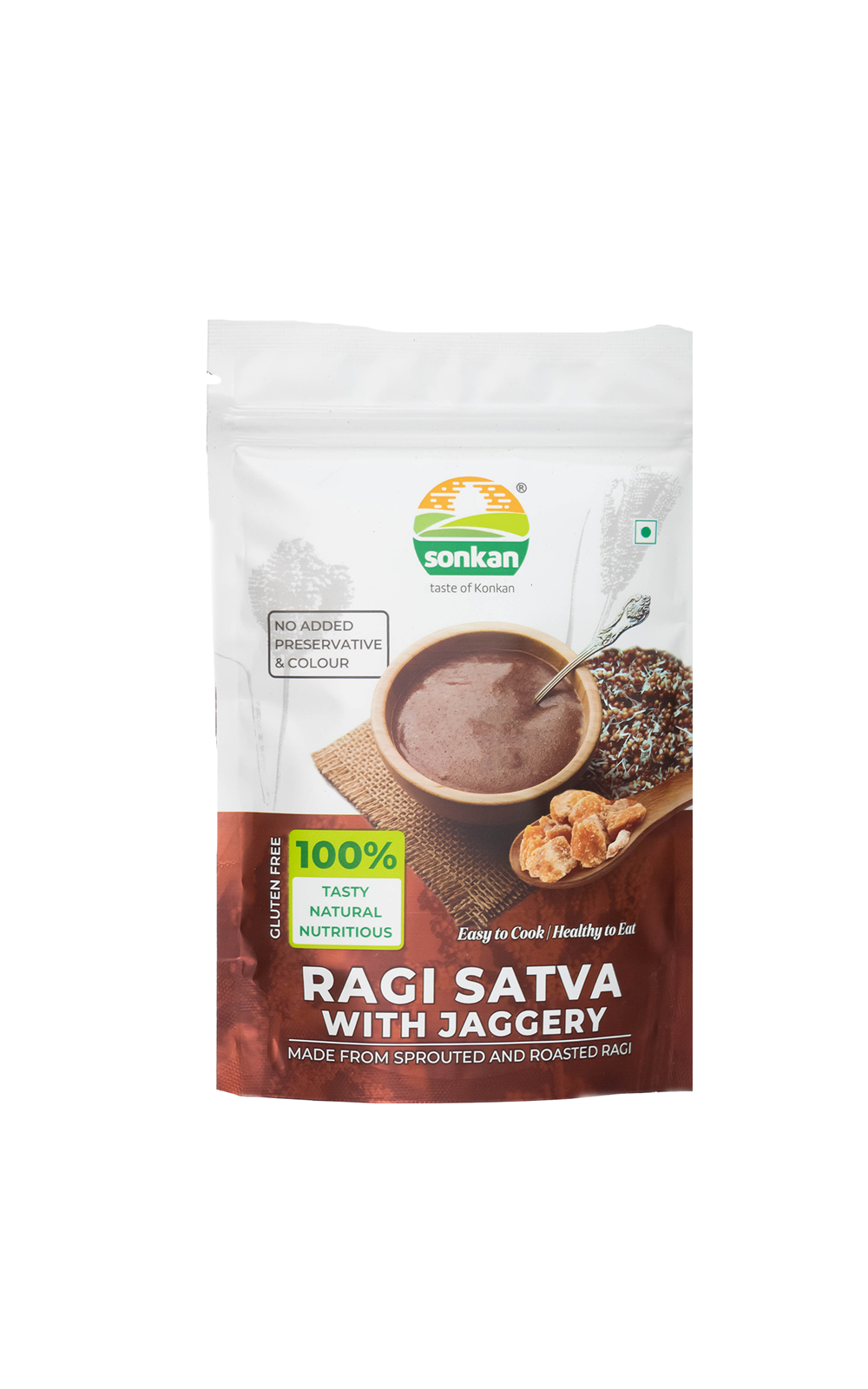 Ragi Satva with Jaggery