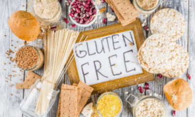 Assorted gluten-free Indian foods on a plate
