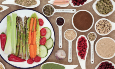 Bowl of cooked millets with vegetables for healthy weight loss